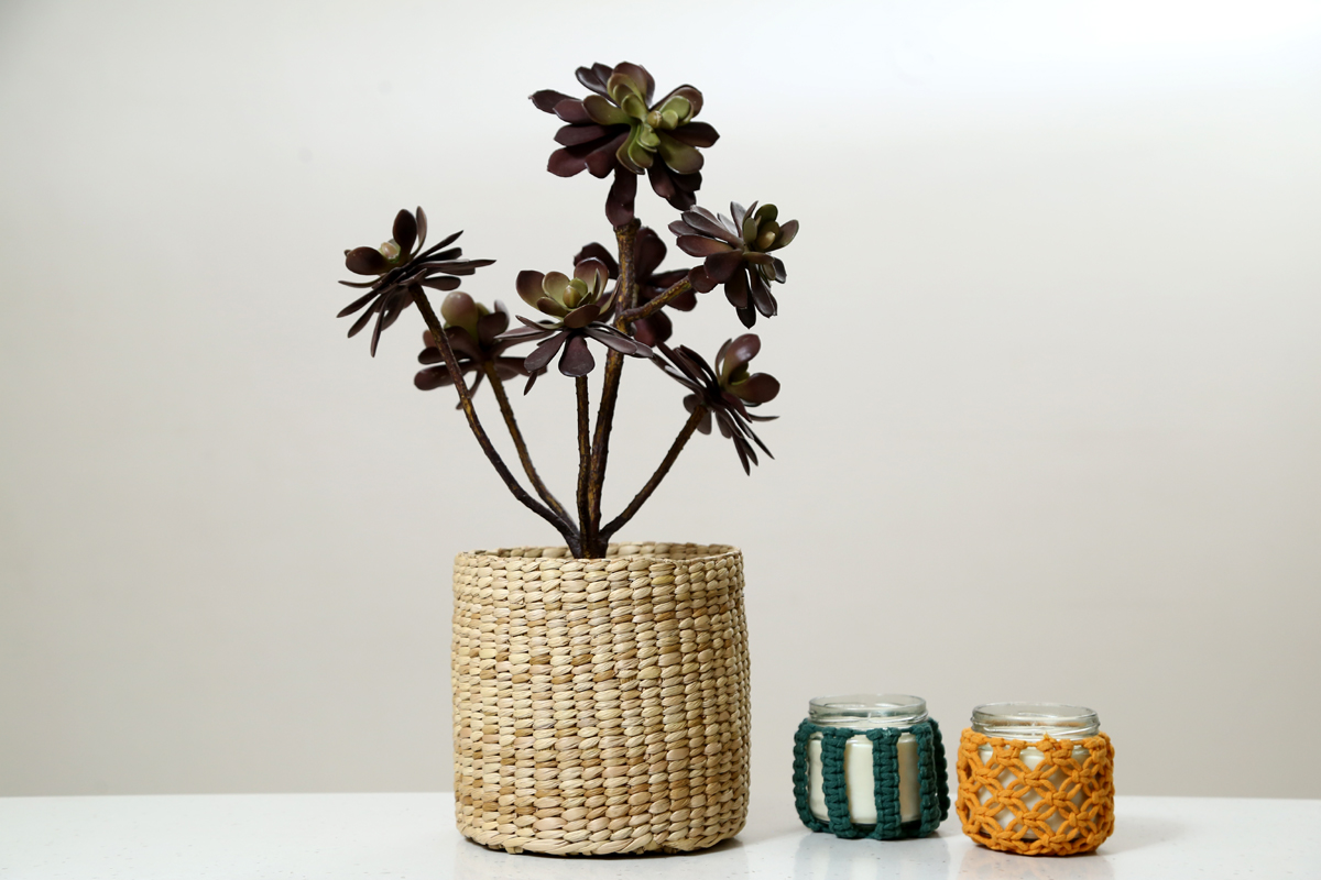 Seagrass Planter Basket