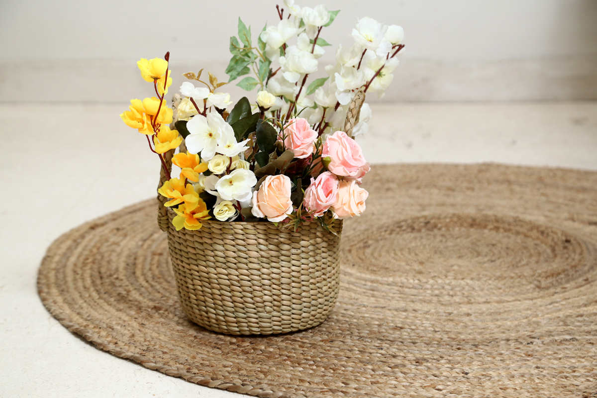 Beautiful Indoor Sea Grass Planter