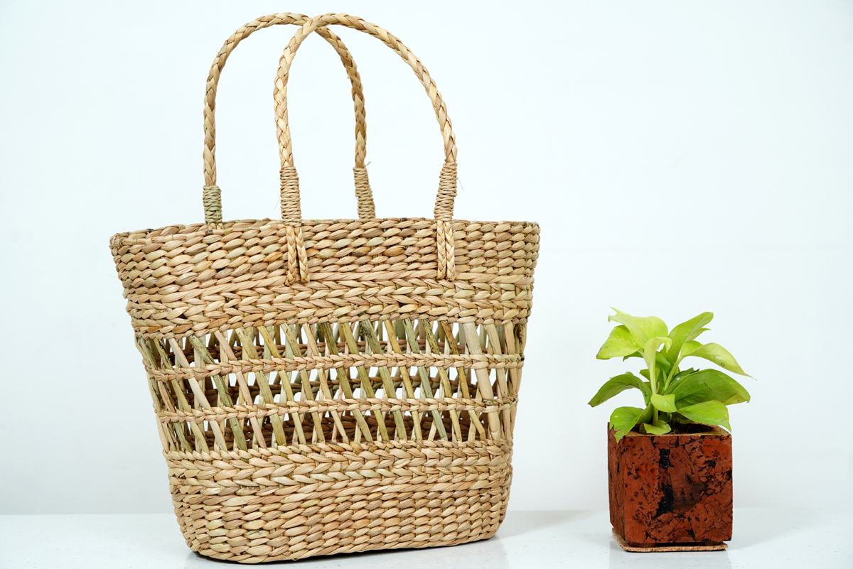 Designer Shopping Cum Picnic Basket Design 1