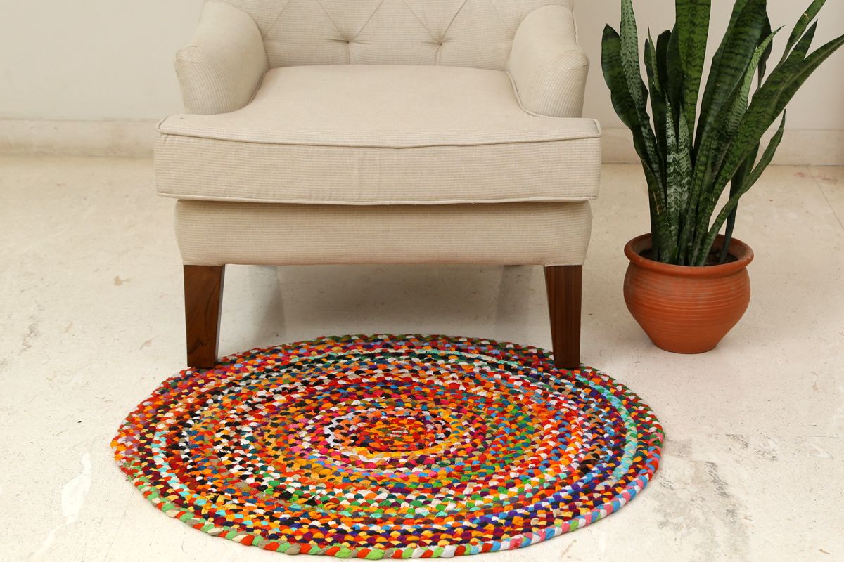 Chindi Round Rug