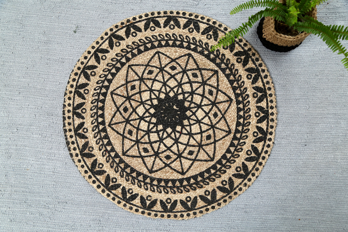 Boho Printed Round Rug