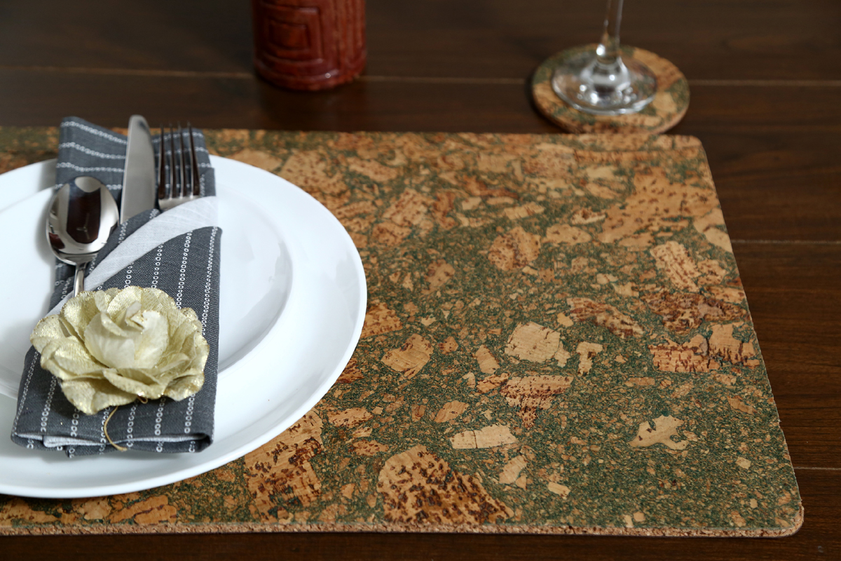 Cork Tablemats For Dining Table And Kitchen