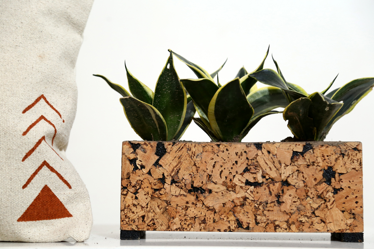 Rectangle Cork Planter