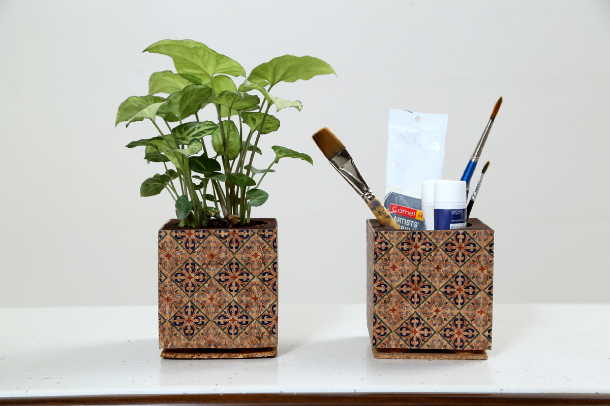 Modern Cork Planter