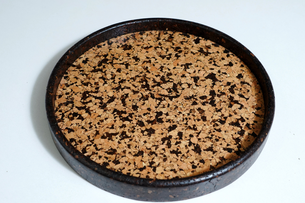 Cork Tray Round Choco Chip