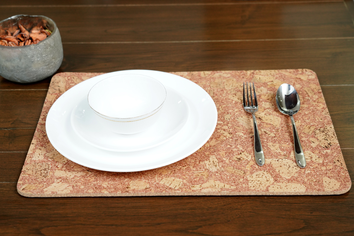 Cork Tablemats Red Assiago