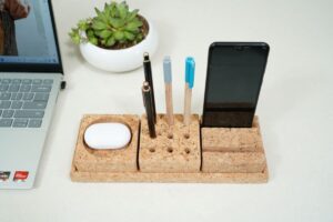 cork 3 in 1 organiser tray